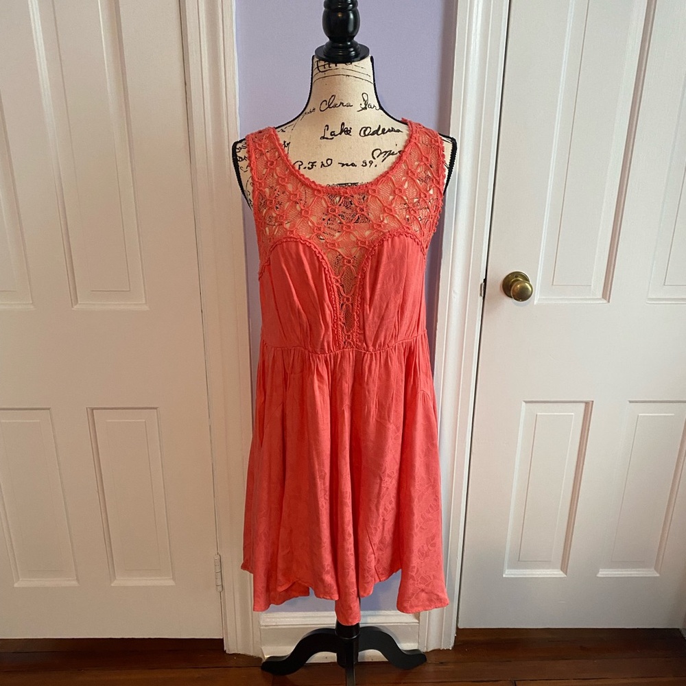 Free People - NWOT - Fiesta Crochet Dress